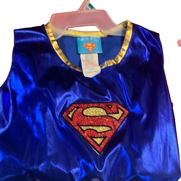 Super Girl Costume for Girls size Large (10/12) (NO CAPE) - Picture 4 of 7